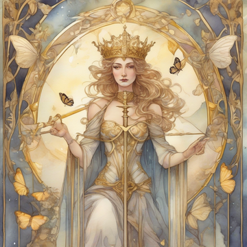 Queen Of Swords Tarot Card Meaning - Complete Guide