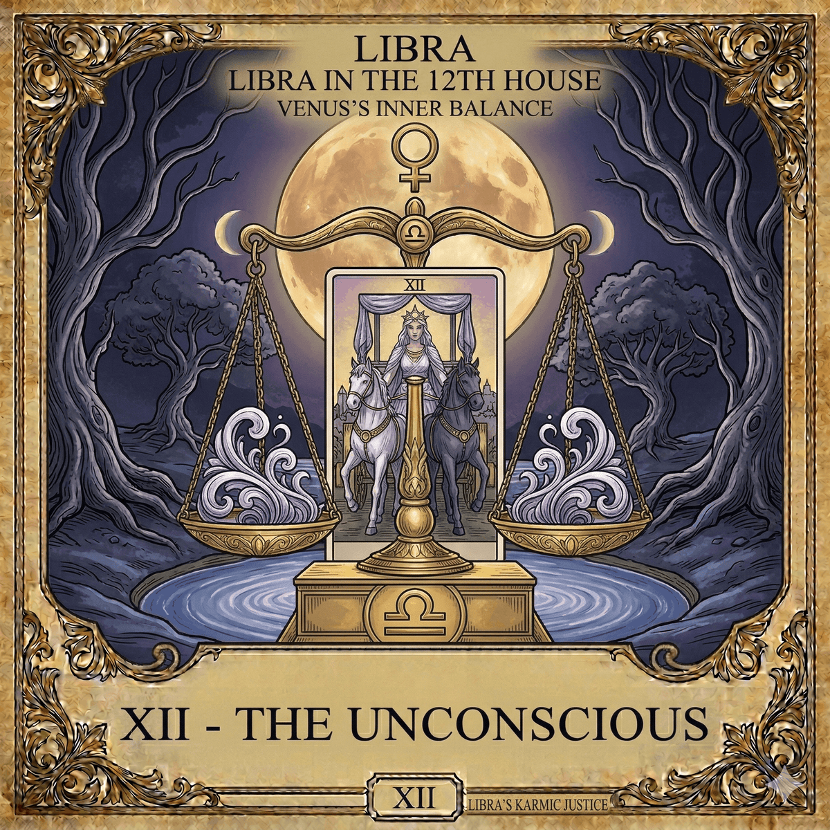 Libra zodiac placement in the 12th house astrology guide