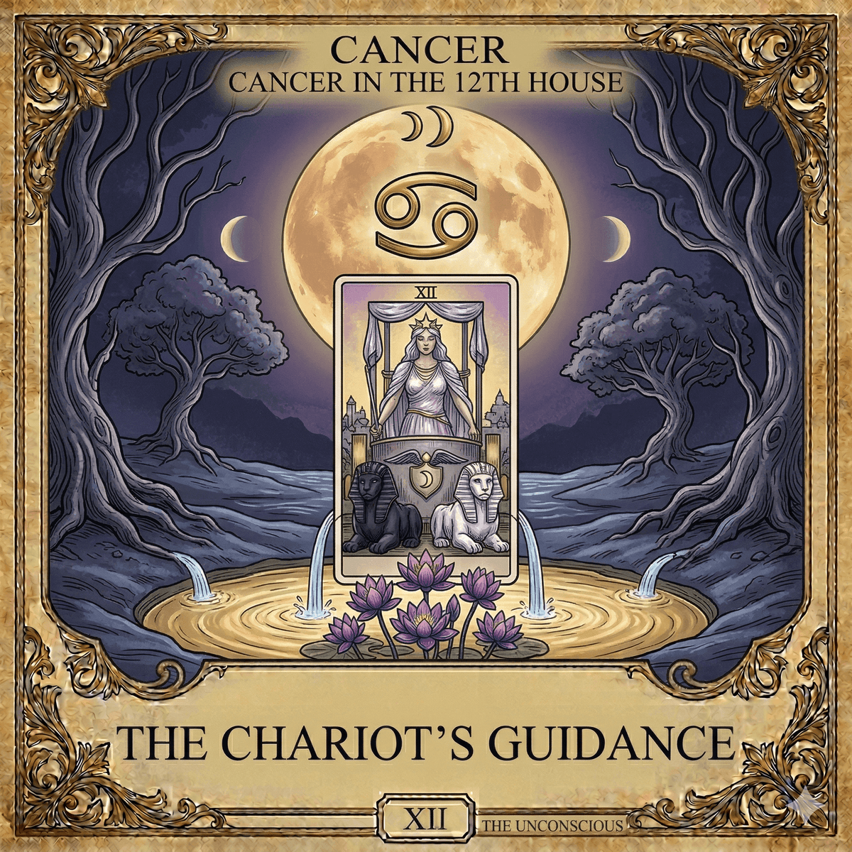 Cancer zodiac placement in the 12th house astrology guide