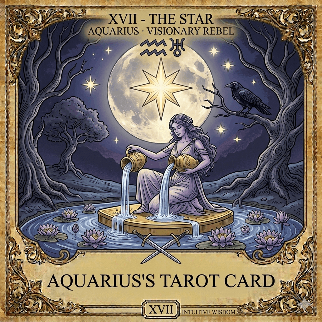 Aquarius zodiac symbol for independence, ideas, and personality traits