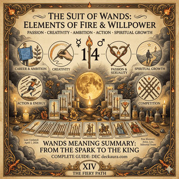 What Do Wands Represent in Tarot? Complete Suit of Wands...