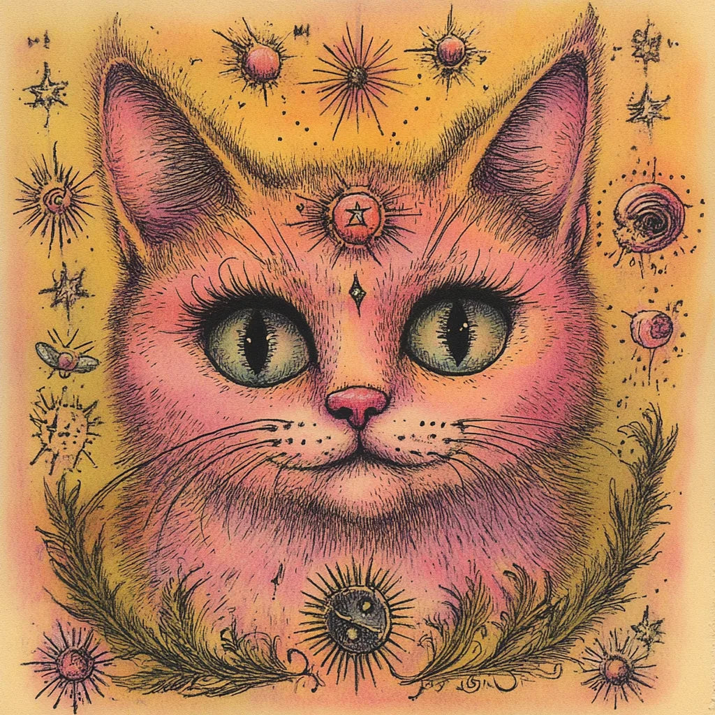 Cat Tarot Card: Whimsical Wisdom for Cat Lovers and Tarot Enthusiasts