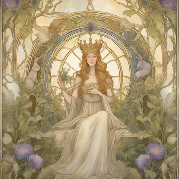 Queen Of Pentacles Tarot Card Meaning - Complete Guide