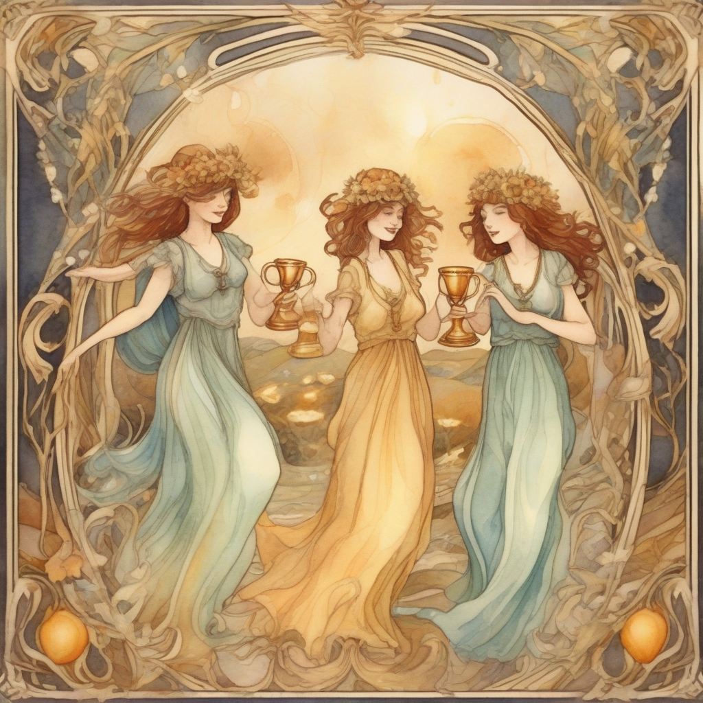 Three Of Cups Tarot Card Meaning - Complete Guide