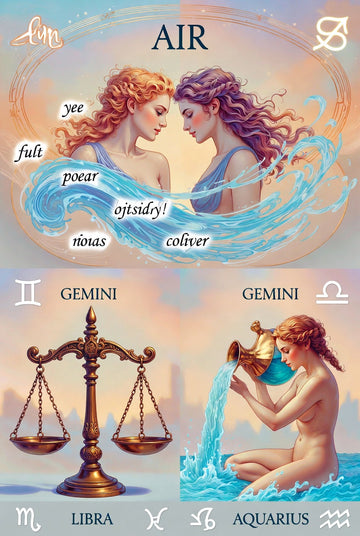 Air Signs of the Zodiac: Gemini, Libra, Aquarius Traits and Compatibility
