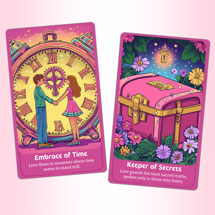 Cosmic Love Oracle - 78 Romance & Soulmate Divination Cards