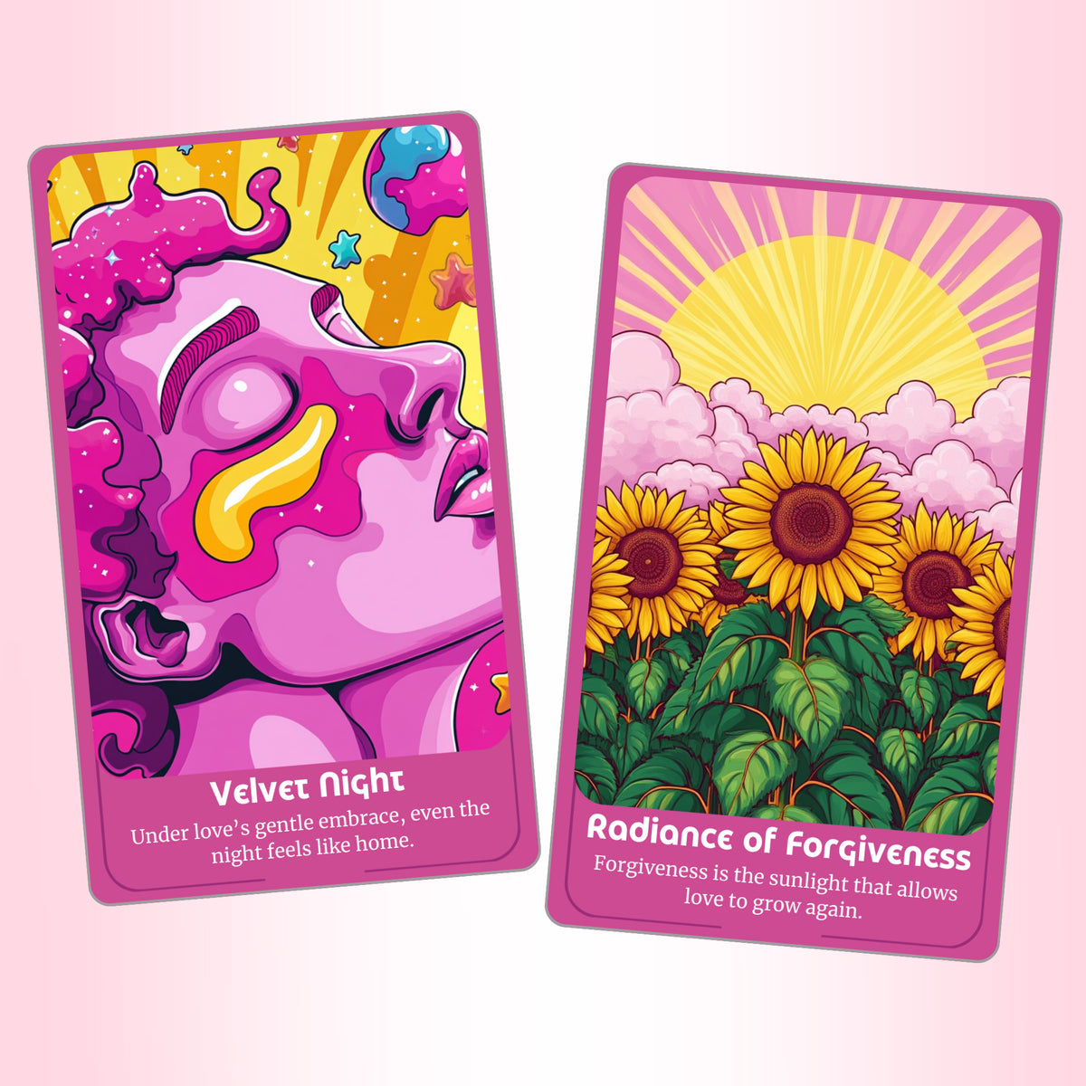 Cosmic Love Oracle - 78 Romance & Soulmate Divination Cards