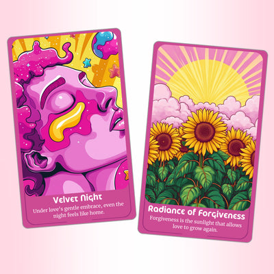 Cosmic Love Oracle - 78 Romance & Soulmate Divination Cards