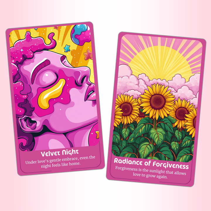 Cosmic Love Oracle - 78 Romance & Soulmate Divination Cards