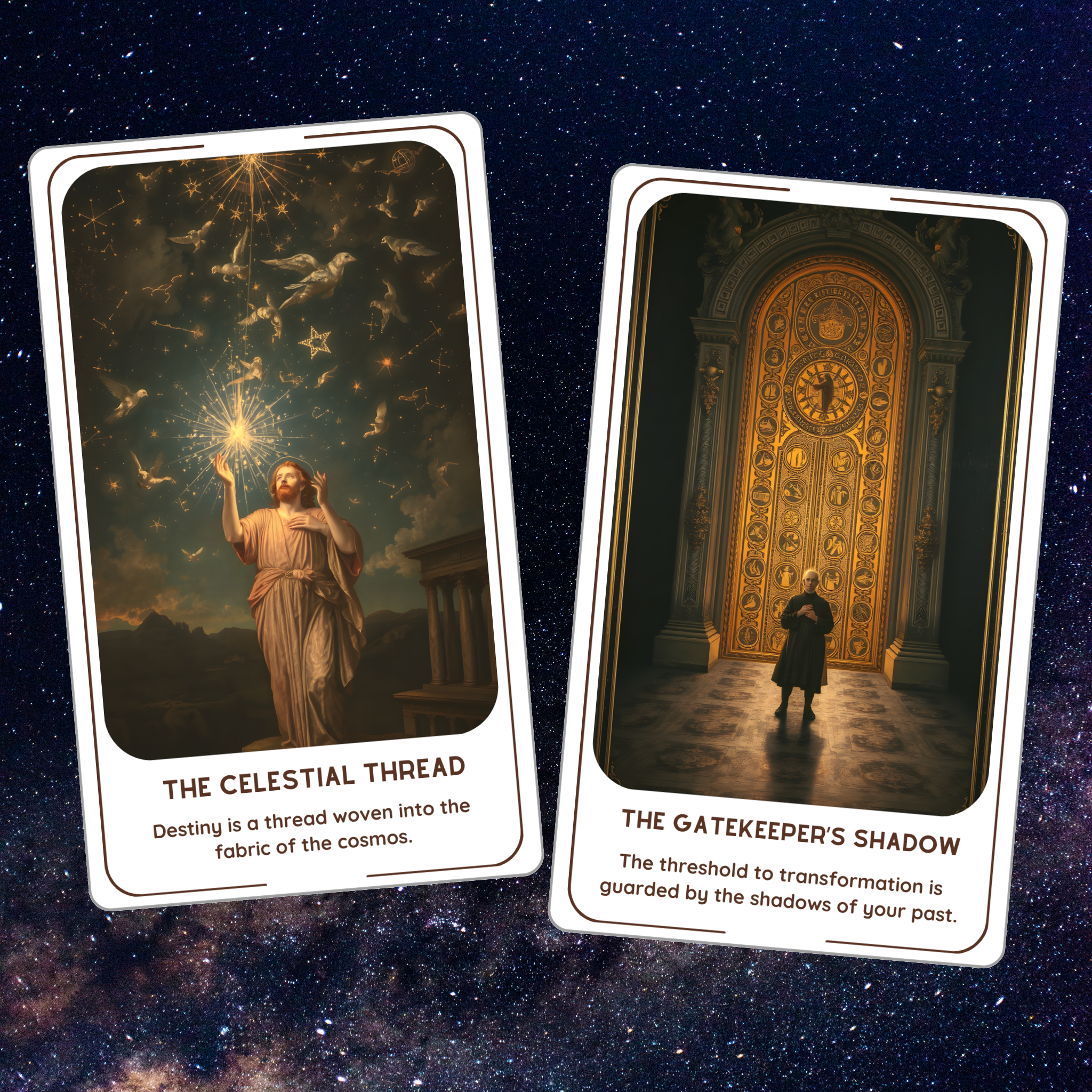 Shadows of Arcanum Oracle - 78 Esoteric Occult Cards