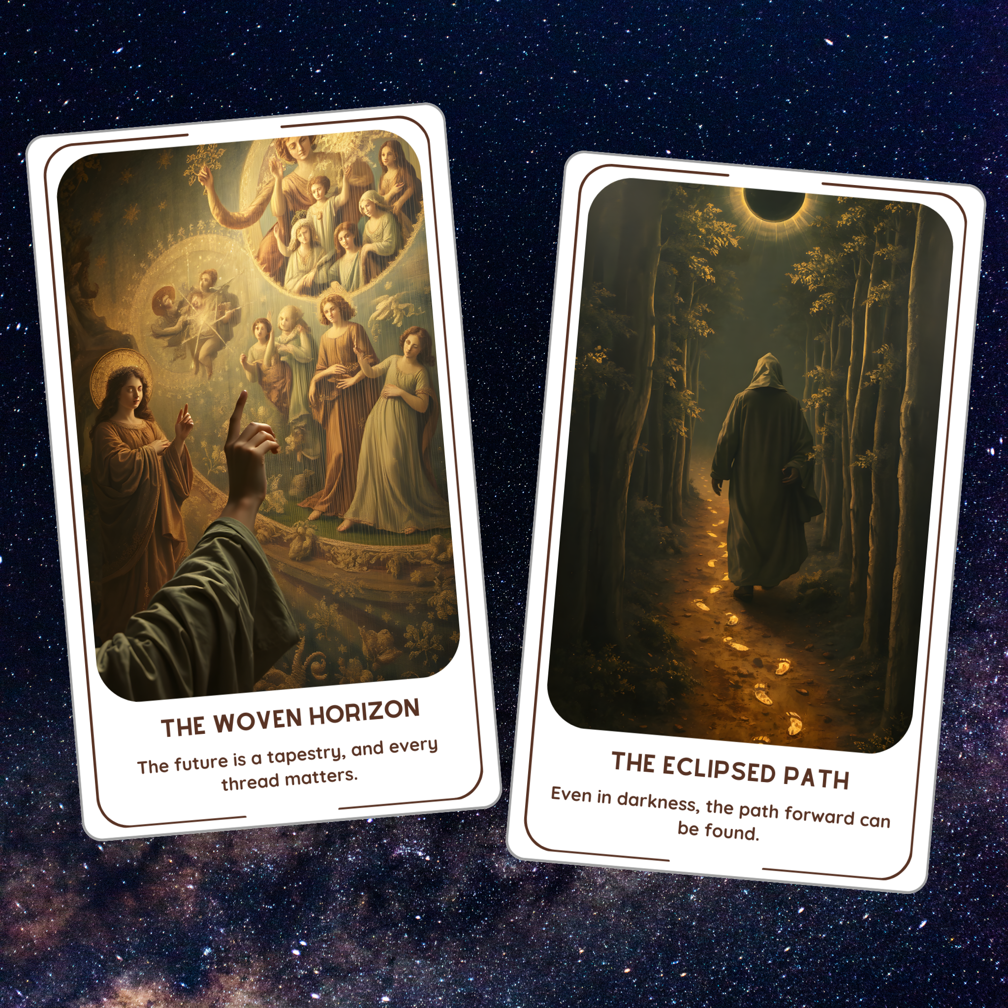 Shadows of Arcanum Oracle - 78 Esoteric Occult Cards