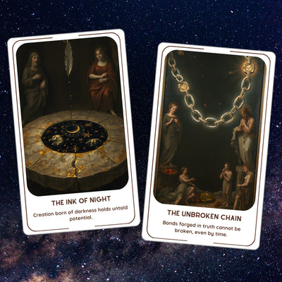 Shadows of Arcanum Oracle - 78 Esoteric Occult Cards