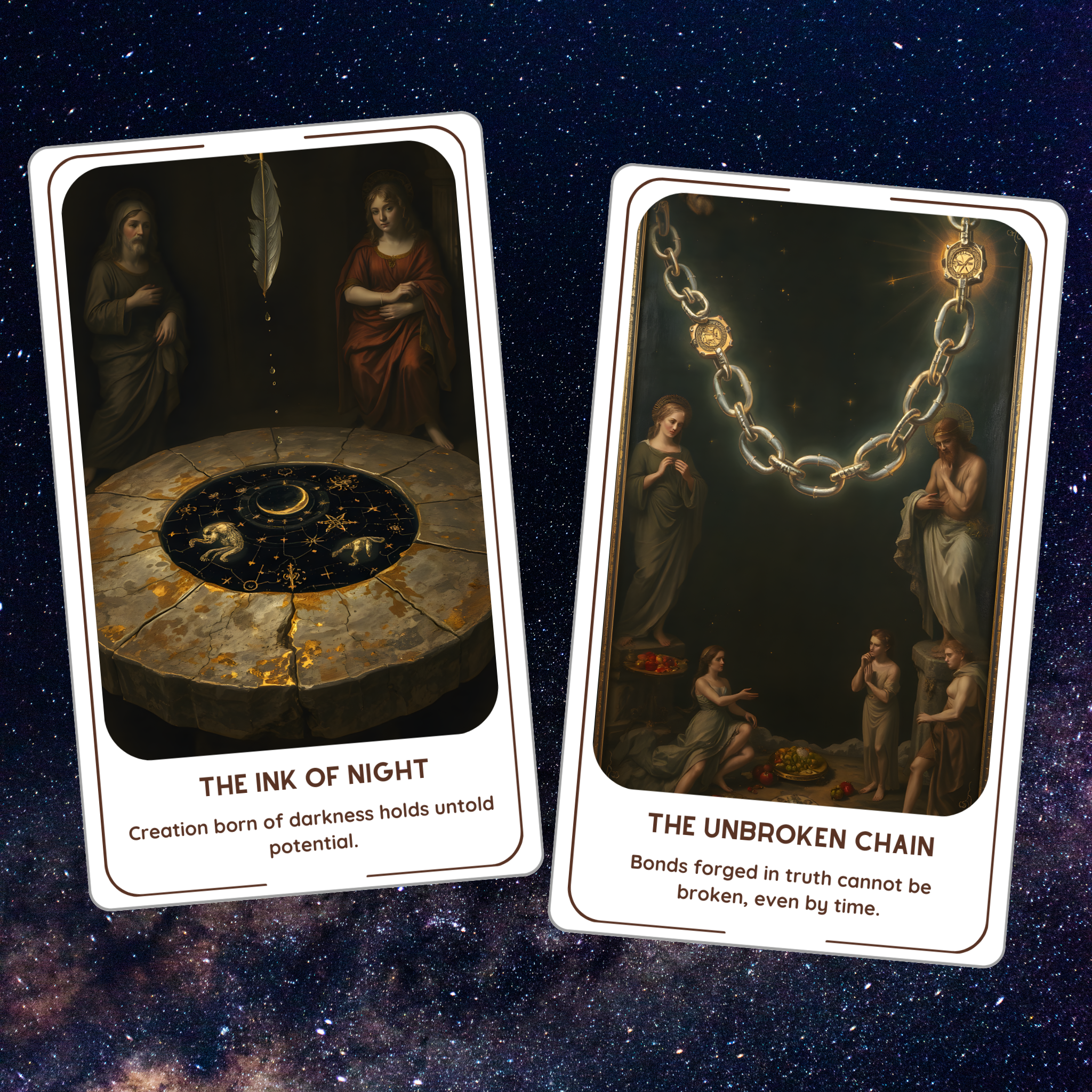 Shadows of Arcanum Oracle - 78 Esoteric Occult Cards