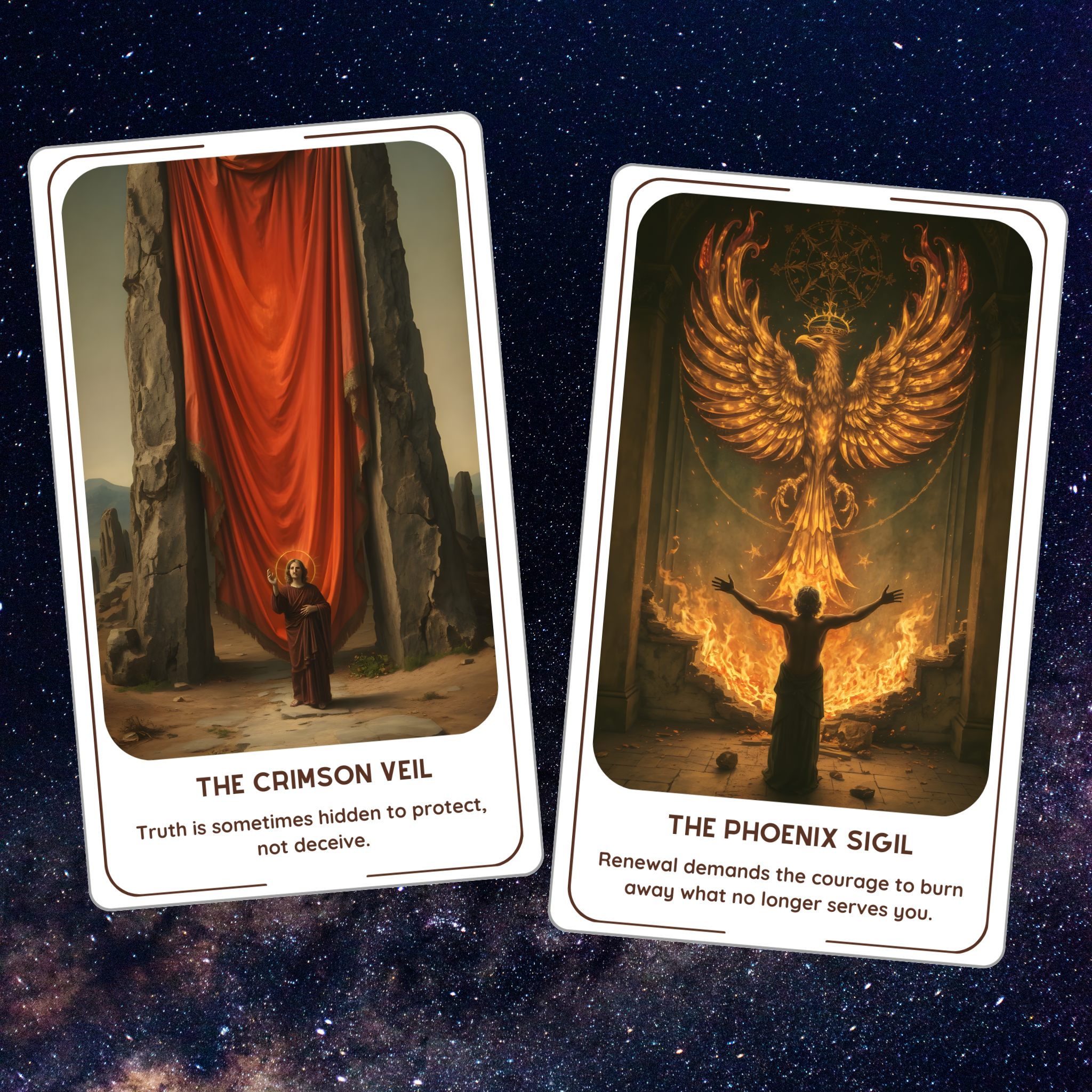 Shadows of Arcanum Oracle - 78 Esoteric Occult Cards