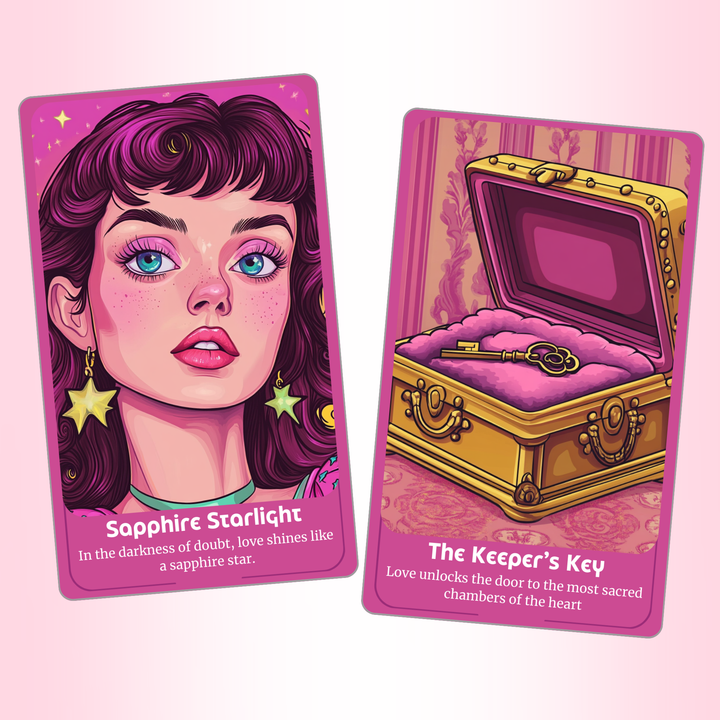 Cosmic Love Oracle - 78 Romance & Soulmate Divination Cards