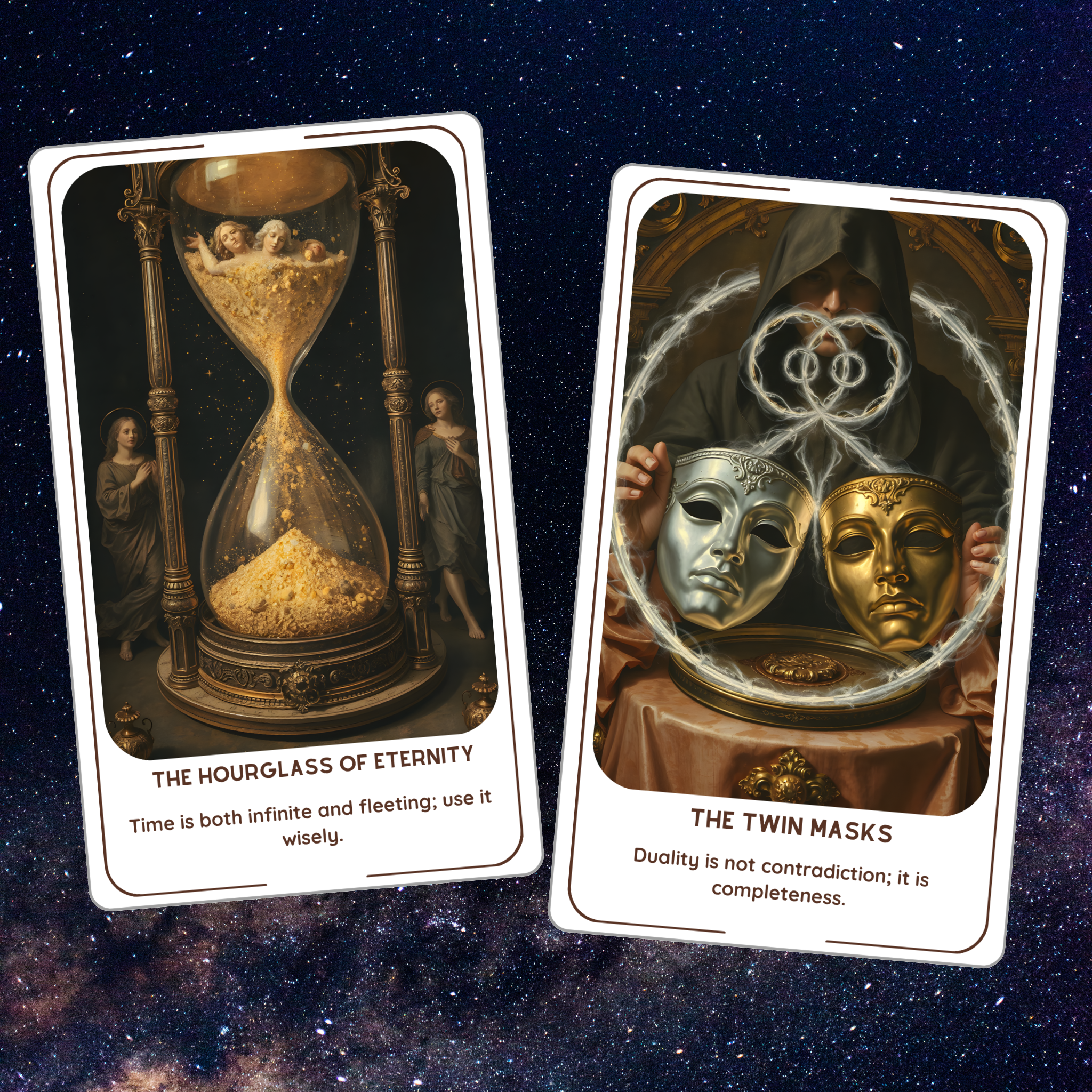 Shadows of Arcanum Oracle - 78 Esoteric Occult Cards