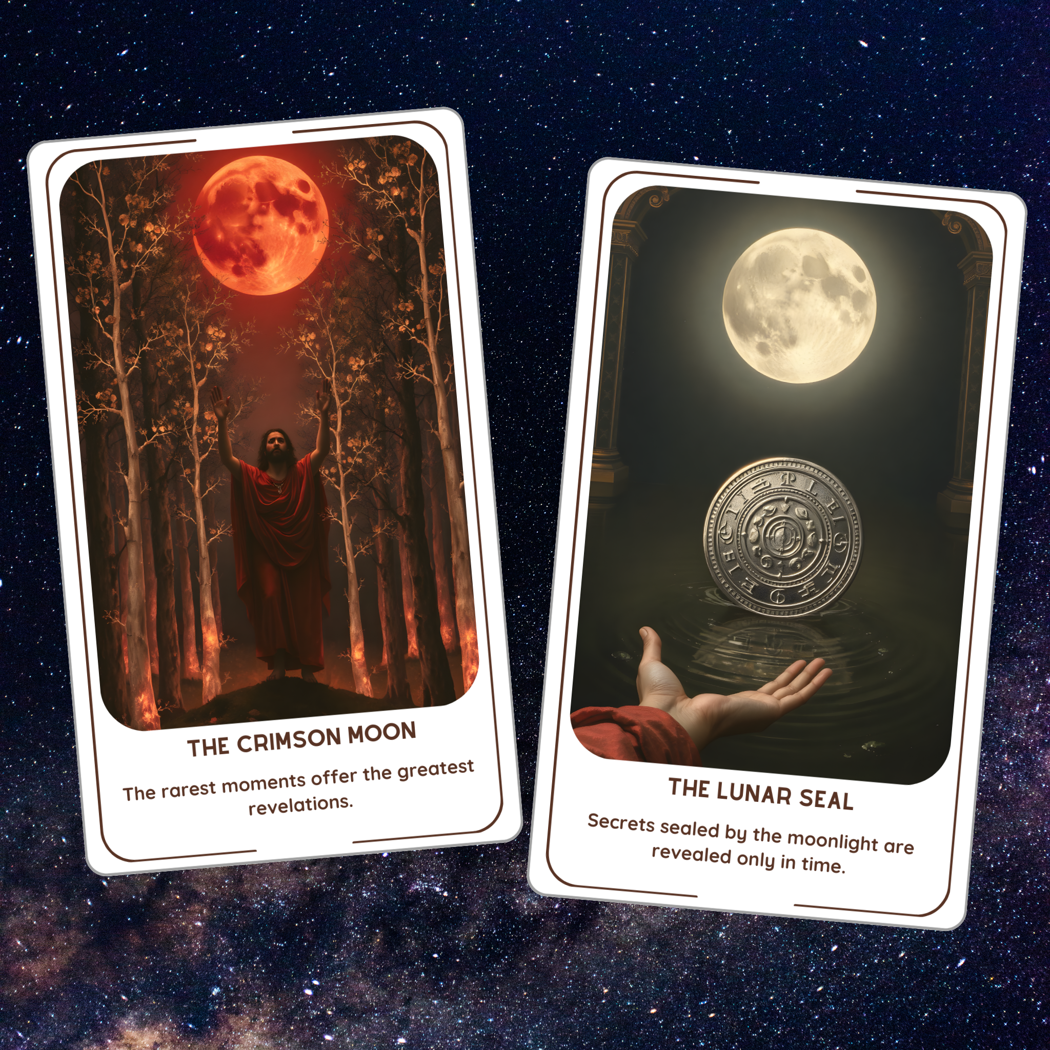 Shadows of Arcanum Oracle - 78 Esoteric Occult Cards