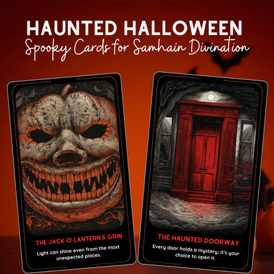 Haunted Halloween Oracle - 78 Spooky Cards for Samhain Divination