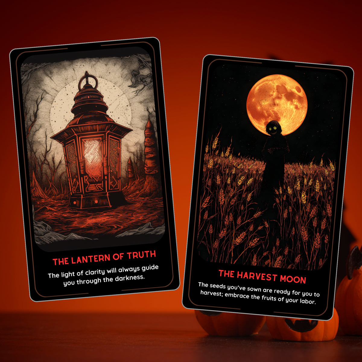 Haunted Halloween Oracle - 78 Spooky Cards for Samhain Divination