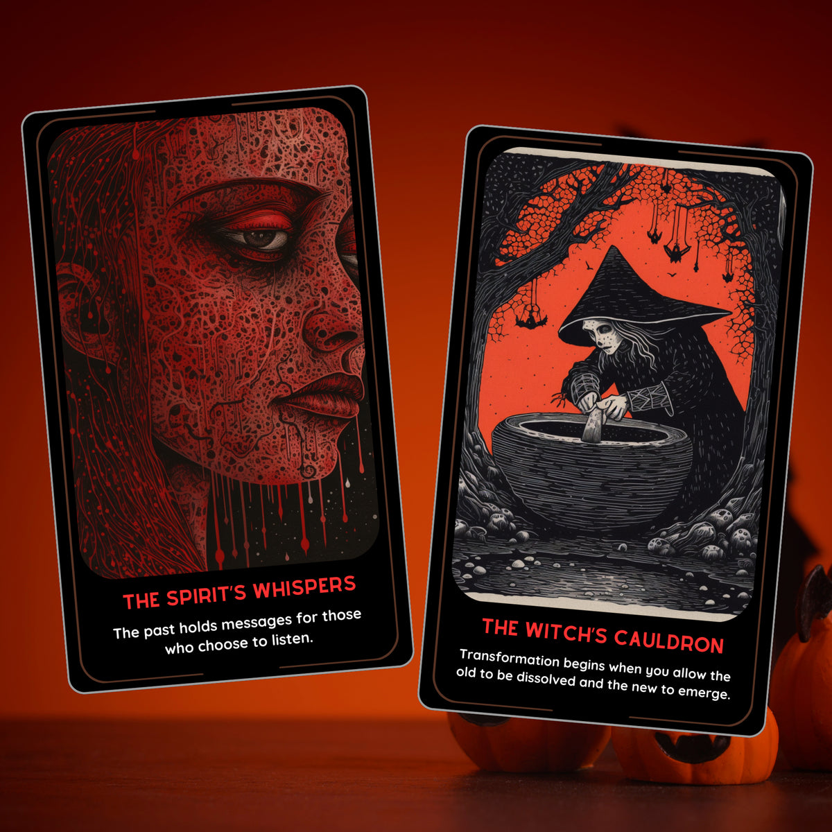 Haunted Halloween Oracle - 78 Spooky Cards for Samhain Divination