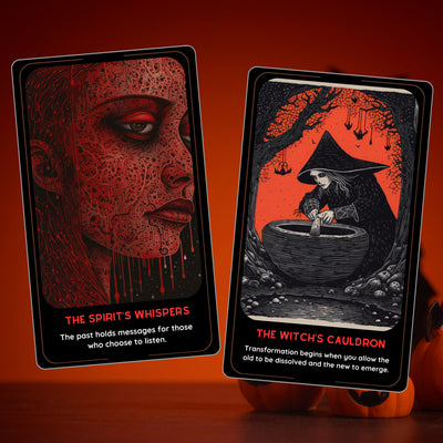 Haunted Halloween Oracle - 78 Spooky Cards for Samhain Divination