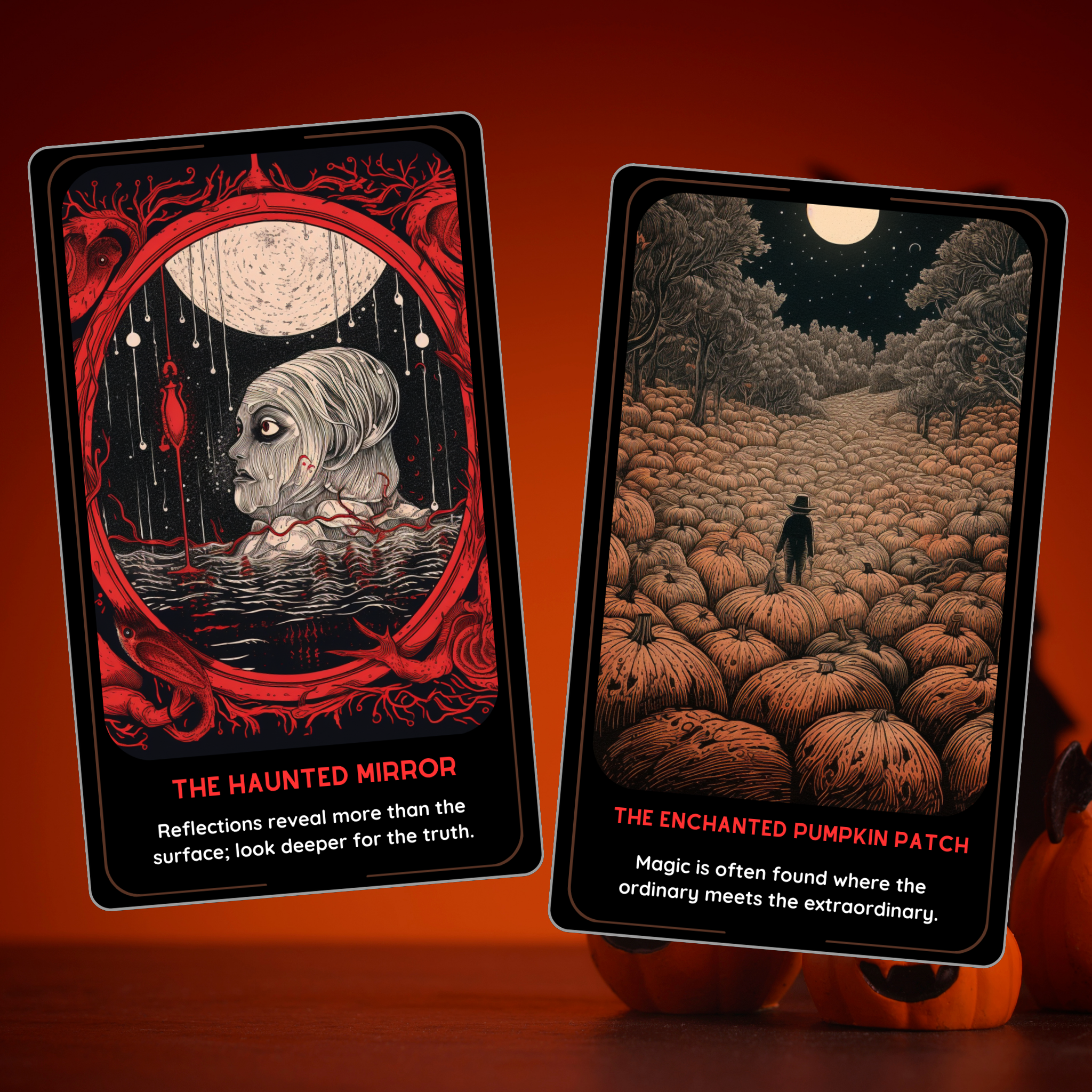 Haunted Halloween Oracle - 78 Spooky Cards for Samhain Divination
