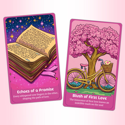 Cosmic Love Oracle - 78 Romance & Soulmate Divination Cards