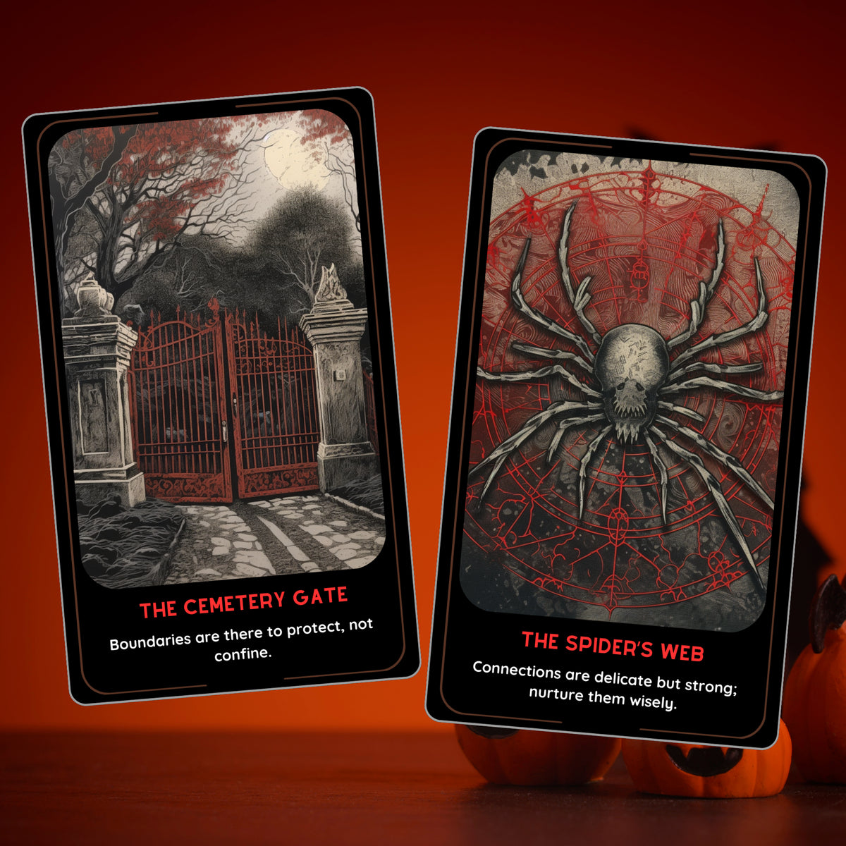 Haunted Halloween Oracle - 78 Spooky Cards for Samhain Divination