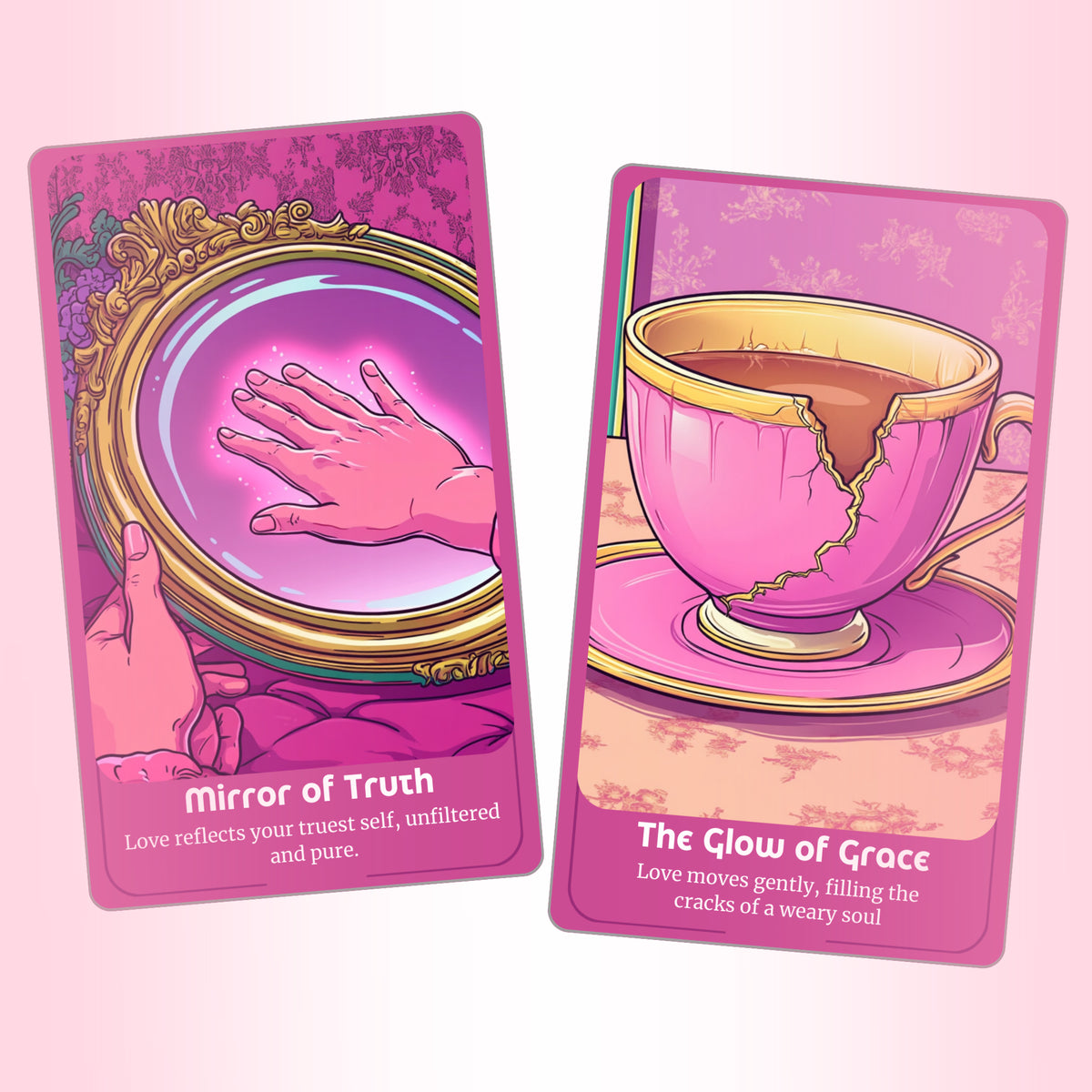 Cosmic Love Oracle - 78 Romance & Soulmate Divination Cards
