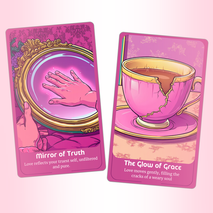 Cosmic Love Oracle - 78 Romance & Soulmate Divination Cards