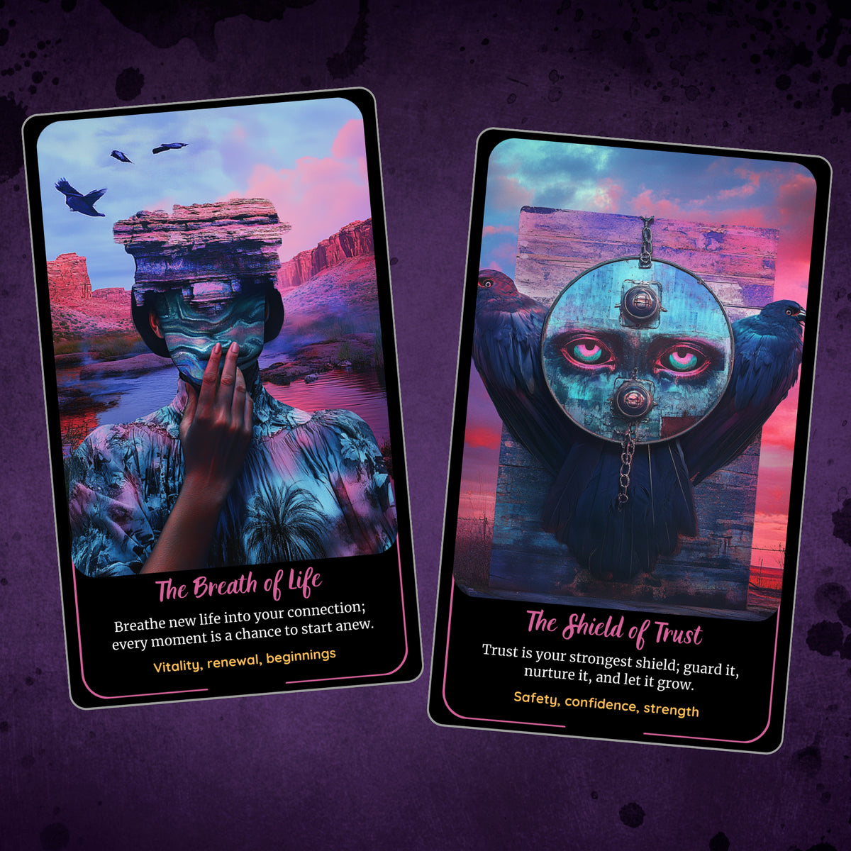 Mystical Connection Oracle - 78 Twin Flame & Soulmate Cards