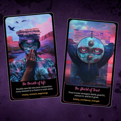 Mystical Connection Oracle - 78 Twin Flame & Soulmate Cards