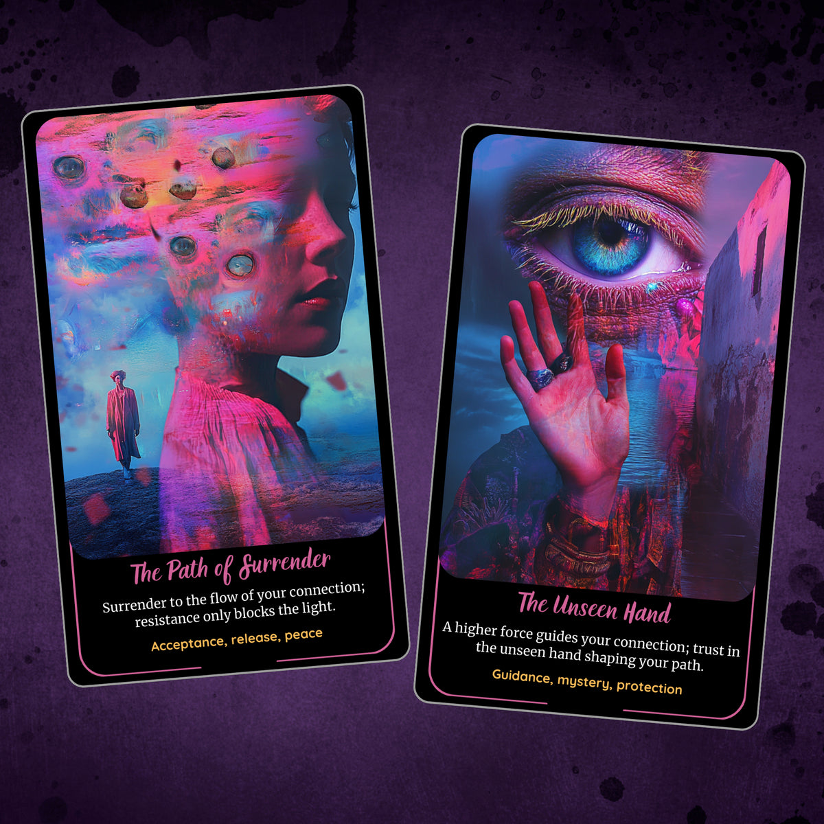 Mystical Connection Oracle - 78 Twin Flame & Soulmate Cards