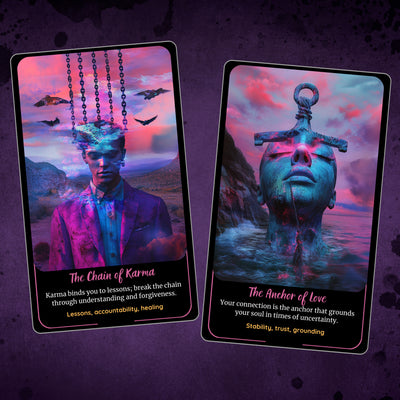 Mystical Connection Oracle - 78 Twin Flame & Soulmate Cards