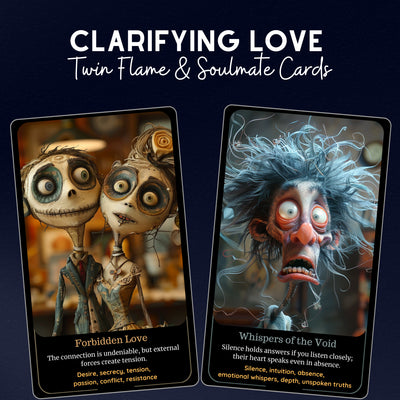 Clarifying Love Oracle - 78 Twin Flame & Soulmate Cards