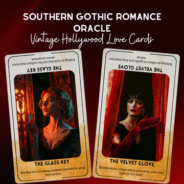 Southern Gothic Romance Oracle - 78 Vintage Love Cards