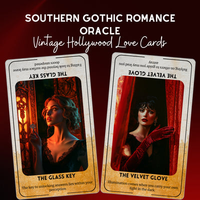 Southern Gothic Romance Oracle - 78 Vintage Love Cards