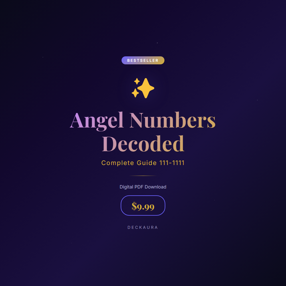 Angel Numbers Decoded - Complete Guide PDF