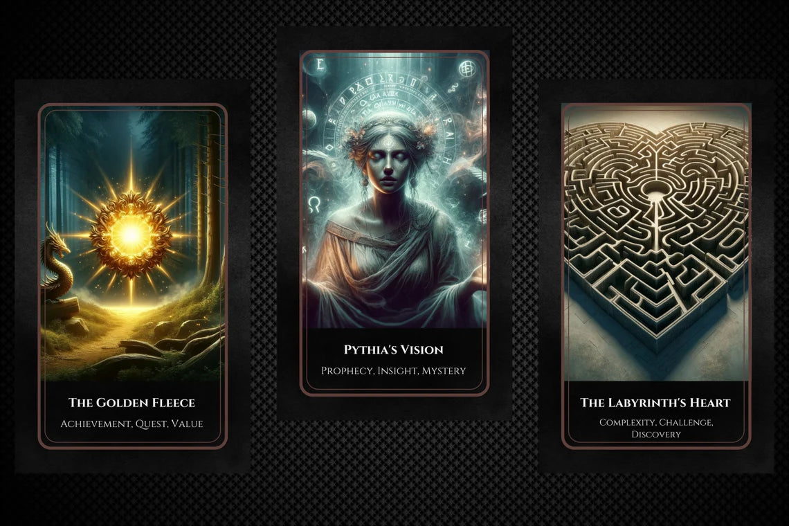 Delphi Oracle Deck - 78 Greek Mythology Cards