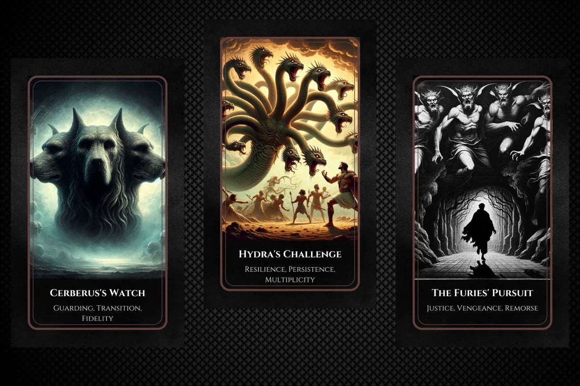 Delphi Oracle - Greek Mythology Oracle Card Examples