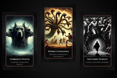 Delphi Oracle - Greek Mythology Oracle Card Examples