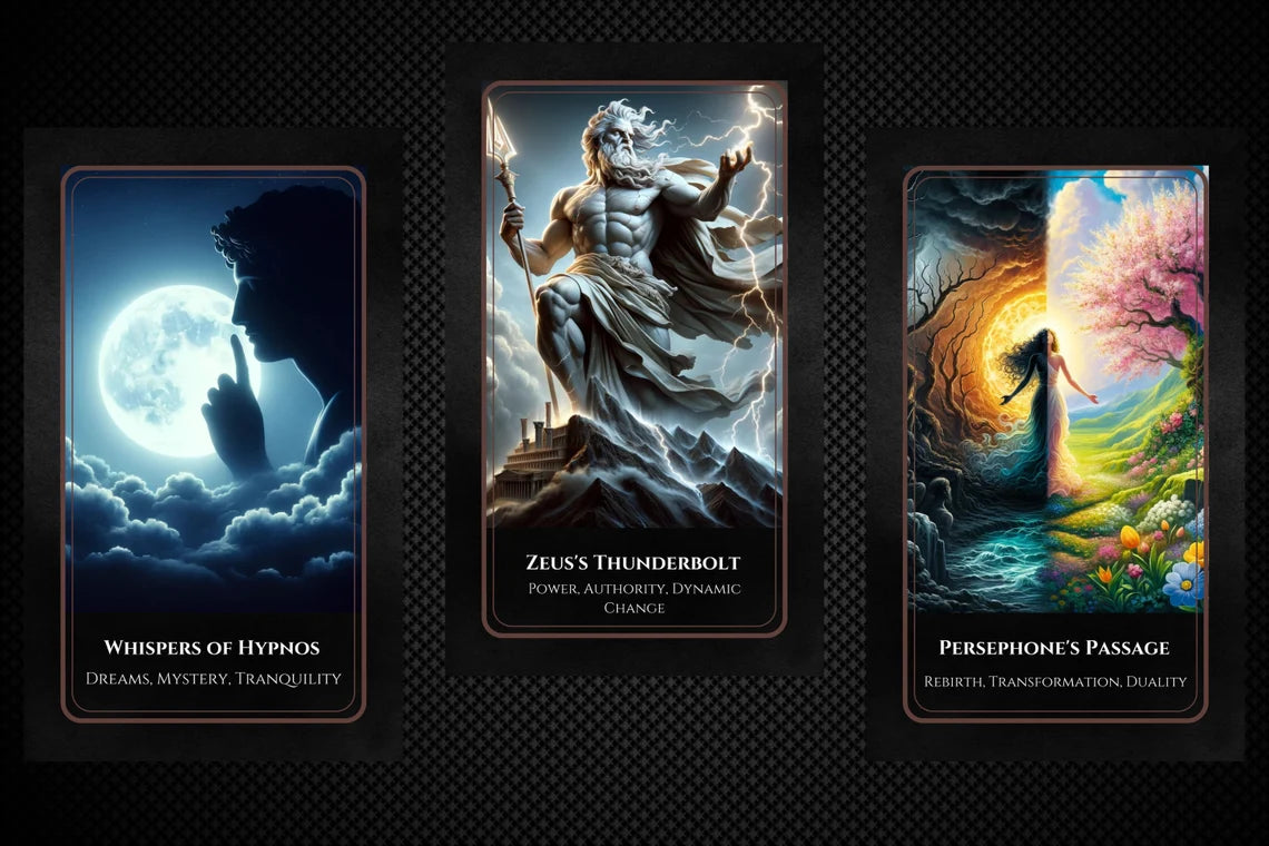 Delphi Oracle Deck - Premium Greek Gods Card Quality