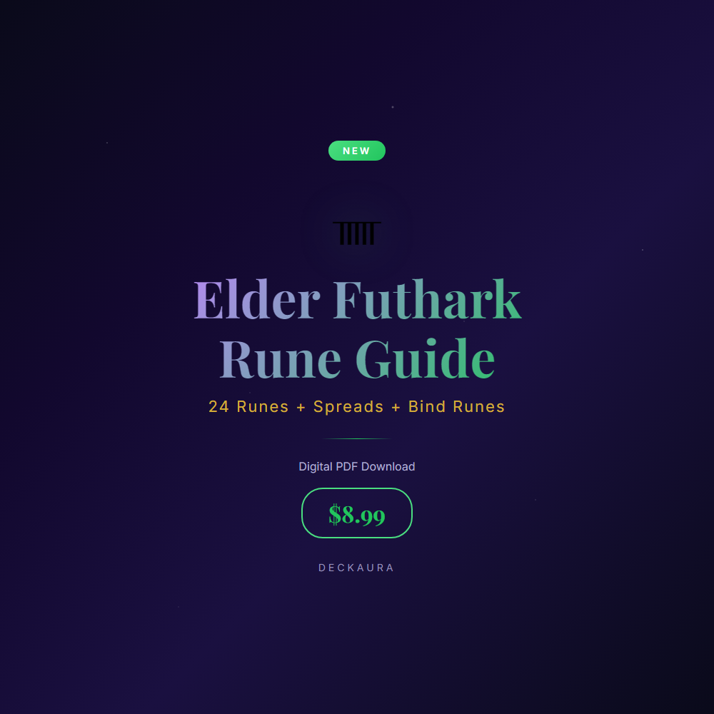 Elder Futhark Rune Guidebook PDF