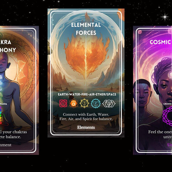 Chakra Balancing Oracle - 78 Energy Healing Cards | Meditation & Spiritual Guidance for Yogis