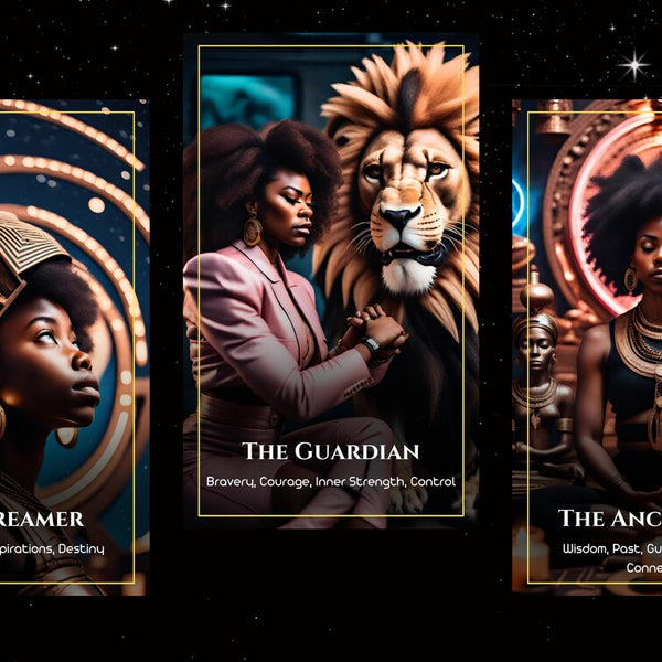 Black Heritage Tarot Deck - 78 Afro-Centric Cards | African Ancestry Divination & Spiritual Guidance