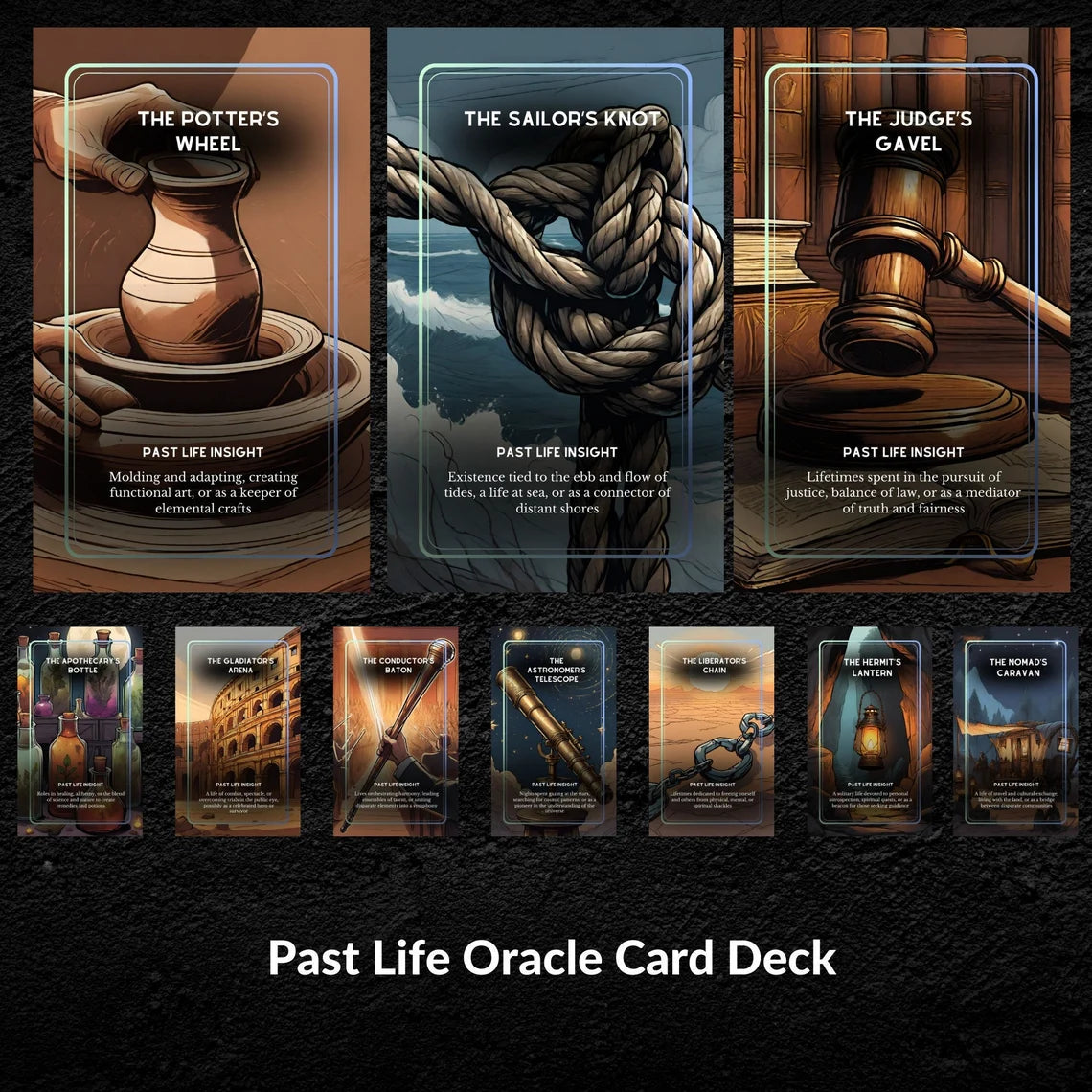 Oracle Cards Past Life Revelation