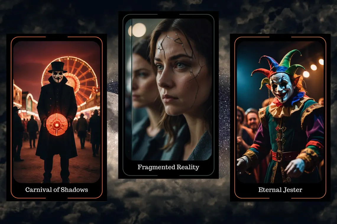 Mystic Oracle Deck - Dark fantasy cosmic divination cards