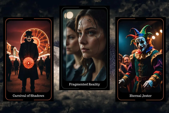 Mystic Oracle Deck - Dark fantasy cosmic divination cards
