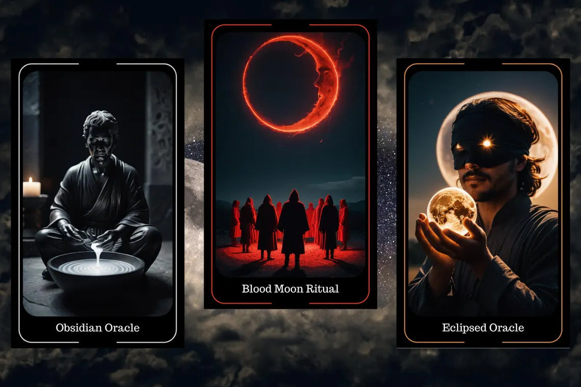 Shadow Work Oracle - Hidden truths and mystery divination deck