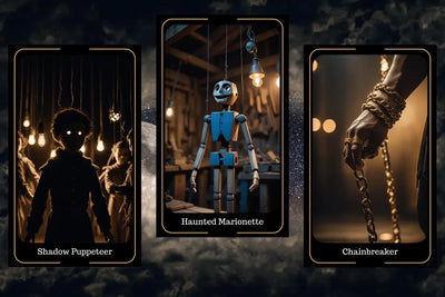 Dark Oracle Deck - Secret society cosmic void mystery cards
